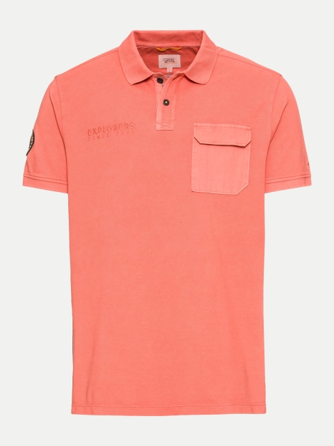 Camel Active Piqué Poloshirt mit Brusttasche bei Robert Ley