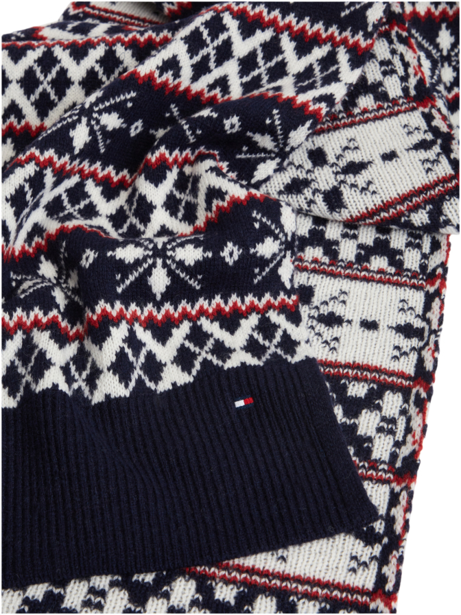 Tommy Hilfiger Schal FLAG FAIRISLE bei Robert Ley