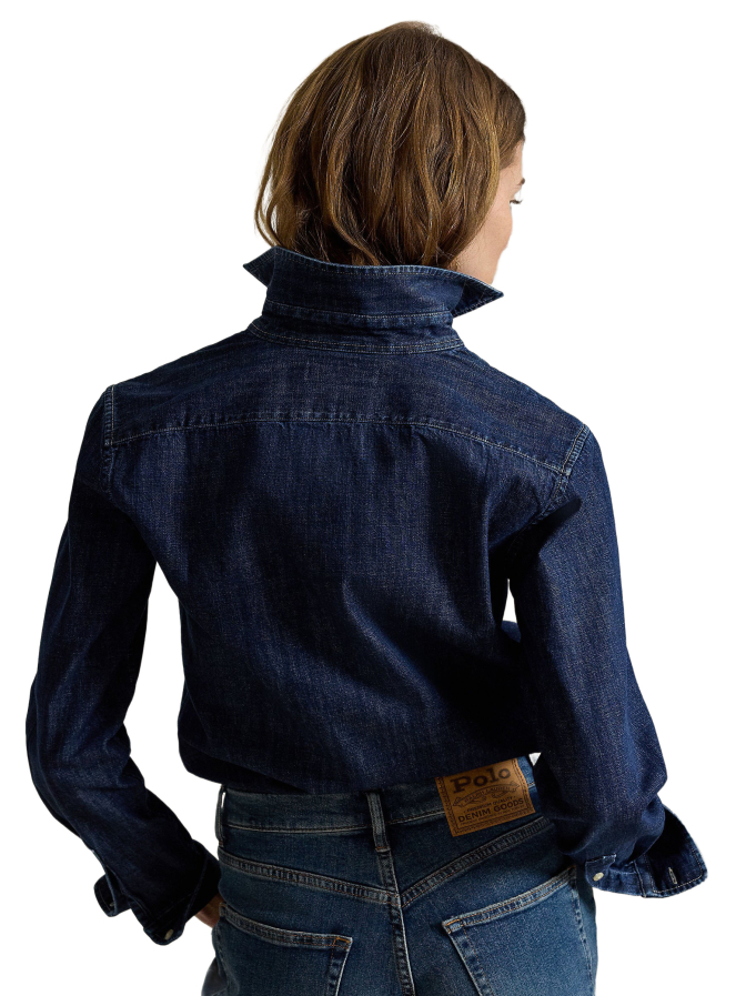 Polo Ralph Lauren Hemdbluse mit Logo-Stickerei bei Robert Ley