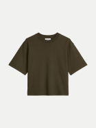 Marc O'Polo Relaxed-Fit T-Shirt 1366-Mossy Earth bei Robert Ley