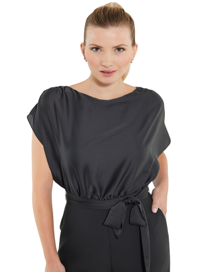 Swing Jumpsuit mit geradem Beinschnitt bei Robert Ley