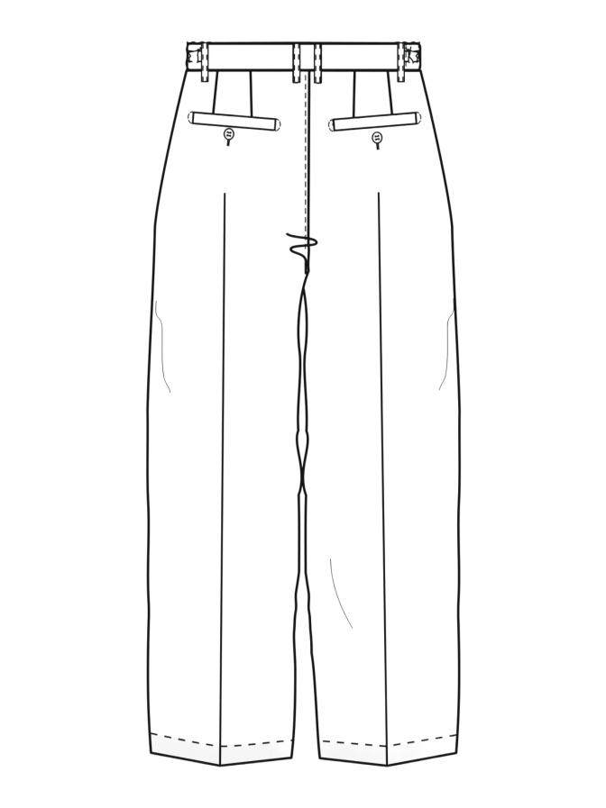 Cinque Bundfaltenhose CILETO bei Robert Ley