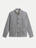 WOOLRICH Overshirt Chore 10029-ash harbor mist bei Robert Ley
