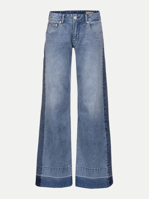 Herrlicher Wide-Leg Jeans Edith in Two-Tone-Optik bei Robert Ley