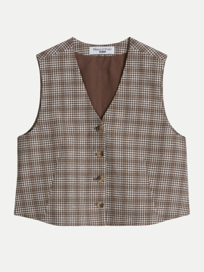 Marc O'Polo DENIM Regular-Fit Karoweste bei Robert Ley