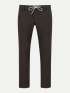 Alberto Slim-Fit Flanellhose JUMP Herringbone 590-brown bei Robert Ley