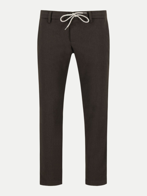 Alberto Slim-Fit Flanellhose JUMP Herringbone bei Robert Ley