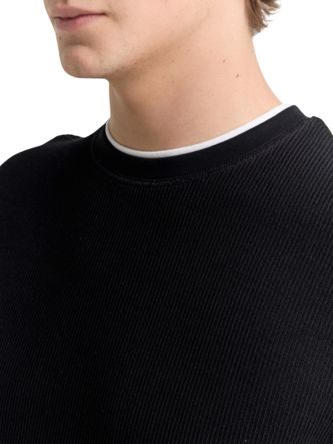 Tom Tailor Denim Langarmshirt im 2-in-1-Look bei Robert Ley