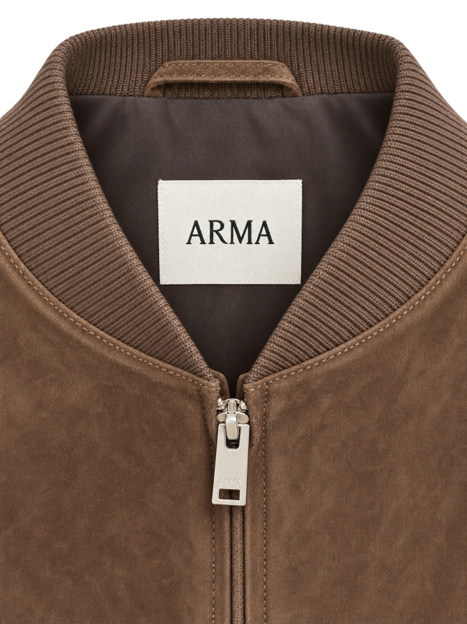 ARMA Wildleder-Bomberjacke Didier bei Robert Ley