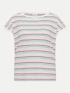 Cecil T-Shirt Gestreift 33474-vanilla white bei Robert Ley
