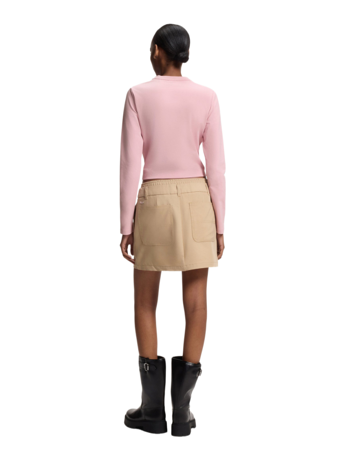 HUGO BLUE Top aus Stretch-Baumwolle bei Robert Ley