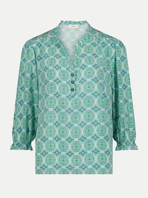 Cartoon Bluse mit 3/4 Arm bei Robert Ley