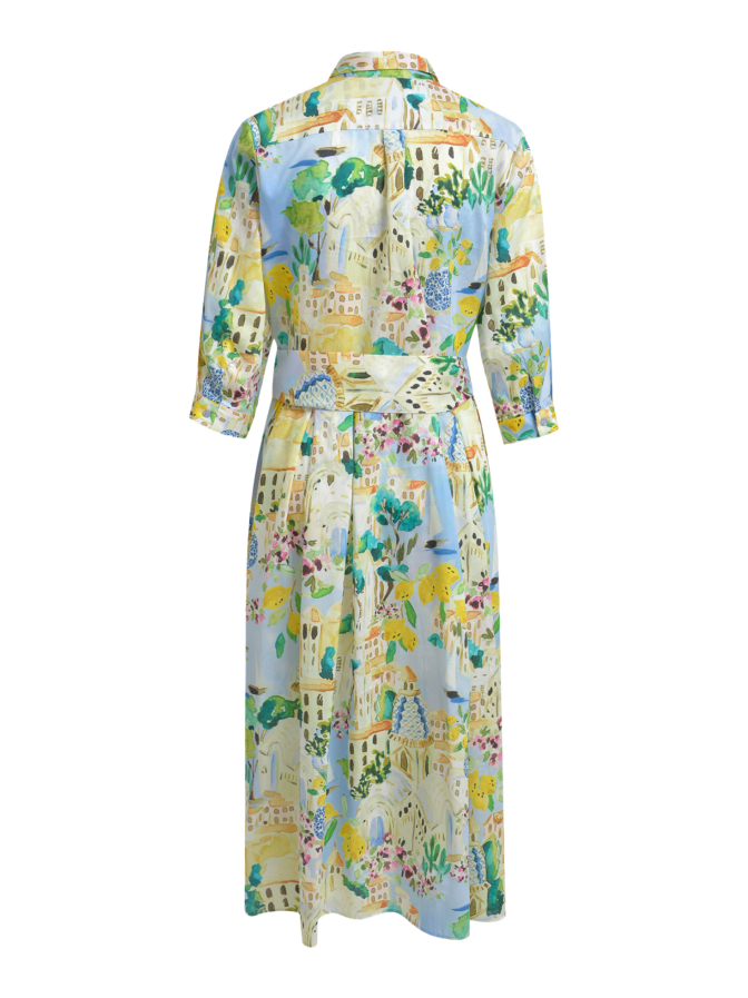 Milano Italy Hemdblusenkleid im Mediterran-Design bei Robert Ley