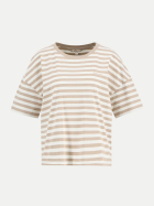 Barbour Streifenshirt Adria SN31 lightsand stripe bei Robert Ley