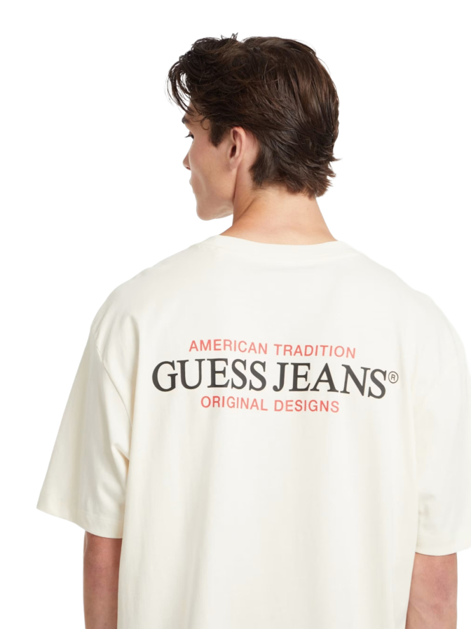 Guess T-Shirt mit Brustlogo bei Robert Ley