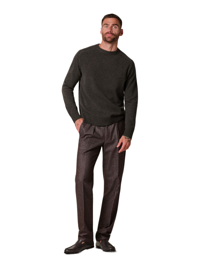 PROFUOMO Pullover Soft Wolle Crewneck bei Robert Ley