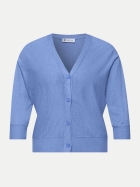 Street One Strickjacke Cozy 17457-bonnet blue mel. bei Robert Ley