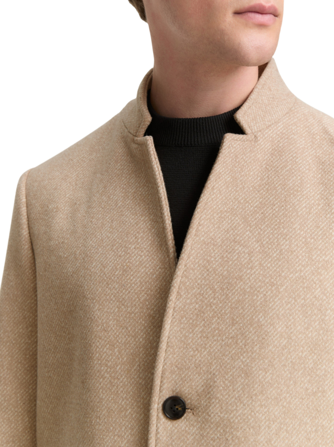 Tom Tailor Denim Wollmantel mit Stehkragen bei Robert Ley