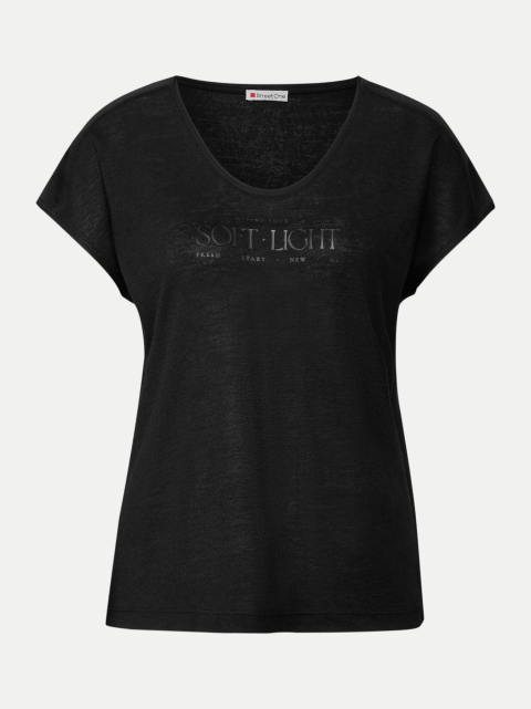 Street One T-Shirt mit Schriftzug bei Robert Ley