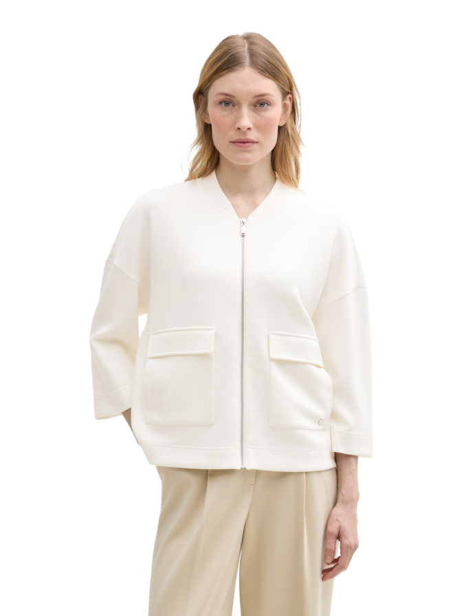 Tom Tailor Sweatjacke aus Scuba bei Robert Ley