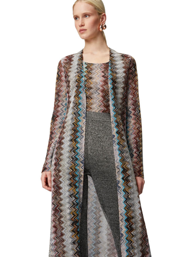 MISSONI Zick-Zack-Lamé Strickjacke bei Robert Ley
