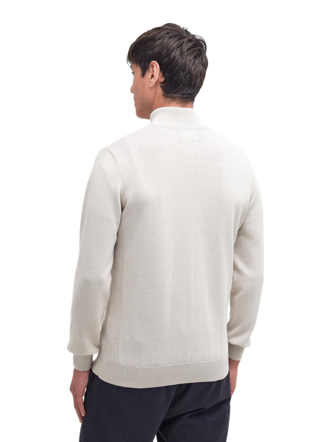 Barbour Baumwollpullover mit Reißverschluss bei Robert Ley