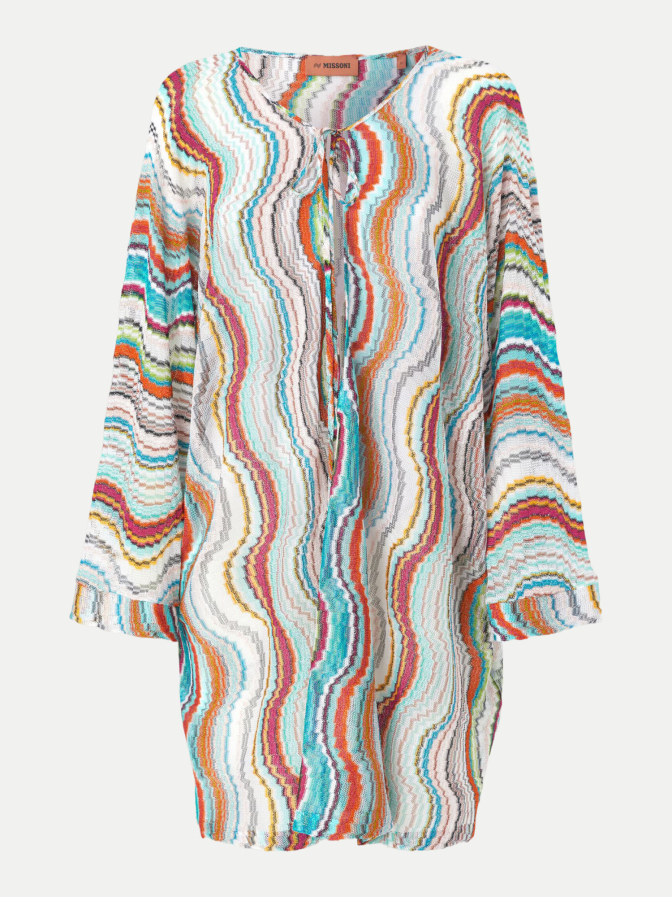 MISSONI Kaftan mit Lamé-Wellenmotiv bei Robert Ley