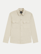BOSS Black Relaxed-Fit Overshirt Carper 118-Open White bei Robert Ley