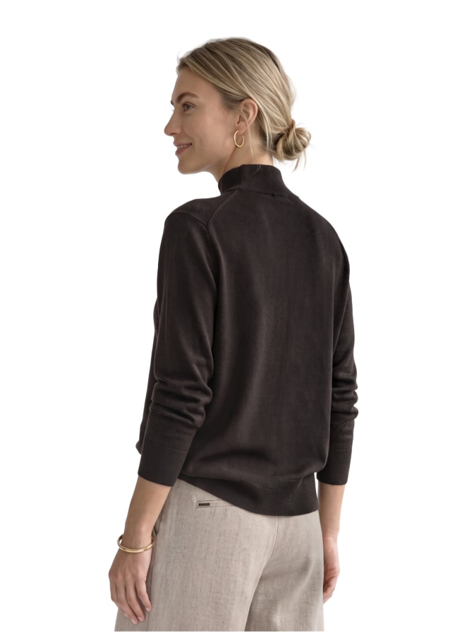 Street One Basic Pullover mit Turtle Neck bei Robert Ley