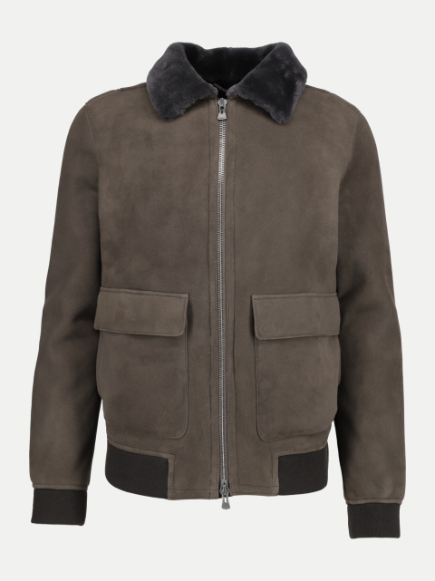 HiSO Bomber Jacke Seth Capuccino bei Robert Ley