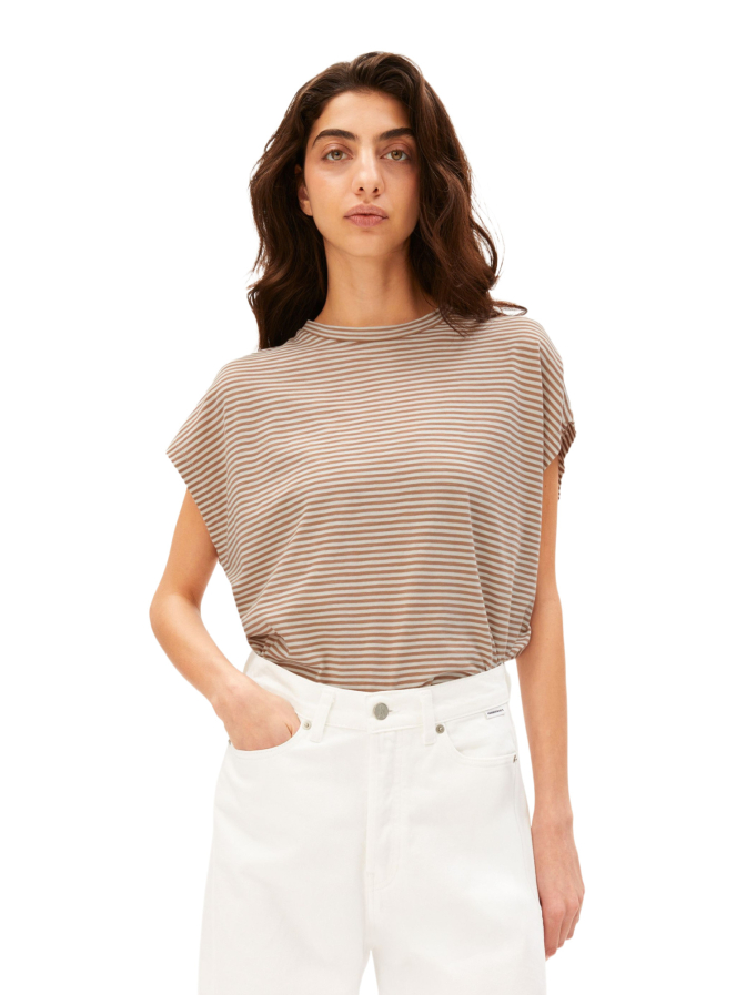 ARMEDANGELS Loose-Fit T-Shirt mit Streifen bei Robert Ley