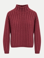 HUGO Strickpullover Safineyny 643-Open Red bei Robert Ley