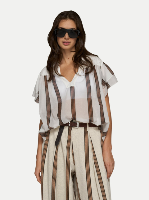 10 Days Oversized Top mit Streifen bei Robert Ley