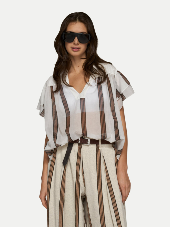 10 Days Oversized Top mit Streifen bei Robert Ley
