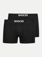 Snocks Boxershorts mit Snocks-Logo 9-Black bei Robert Ley