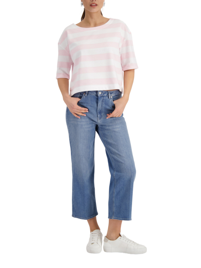 Monari Sweatshirt mit Streifenmuster bei Robert Ley