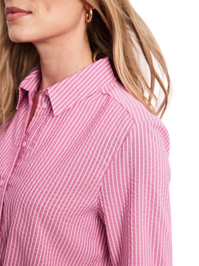 Street One Hemdbluse in Seersucker-Qualität bei Robert Ley