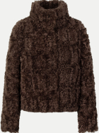 White Label Kunstpelz-Jacke 280-braun bei Robert Ley