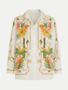 Farm Rio Langarmhemd Tropical Royalty tropical royalty off-white bei Robert Ley