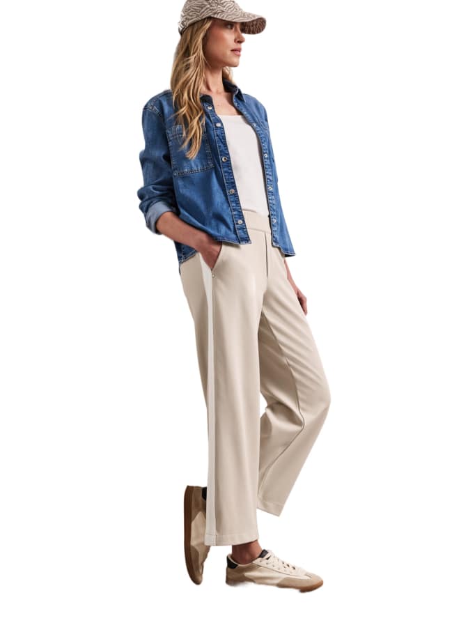 Street One Straight-Leg Hose mit Gallon-Streifen bei Robert Ley