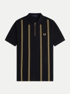 FRED PERRY Poloshirt 90a-black/champagne bei Robert Ley