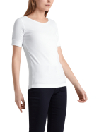 Marc Cain Halb-Arm T-Shirt 100-white bei Robert Ley