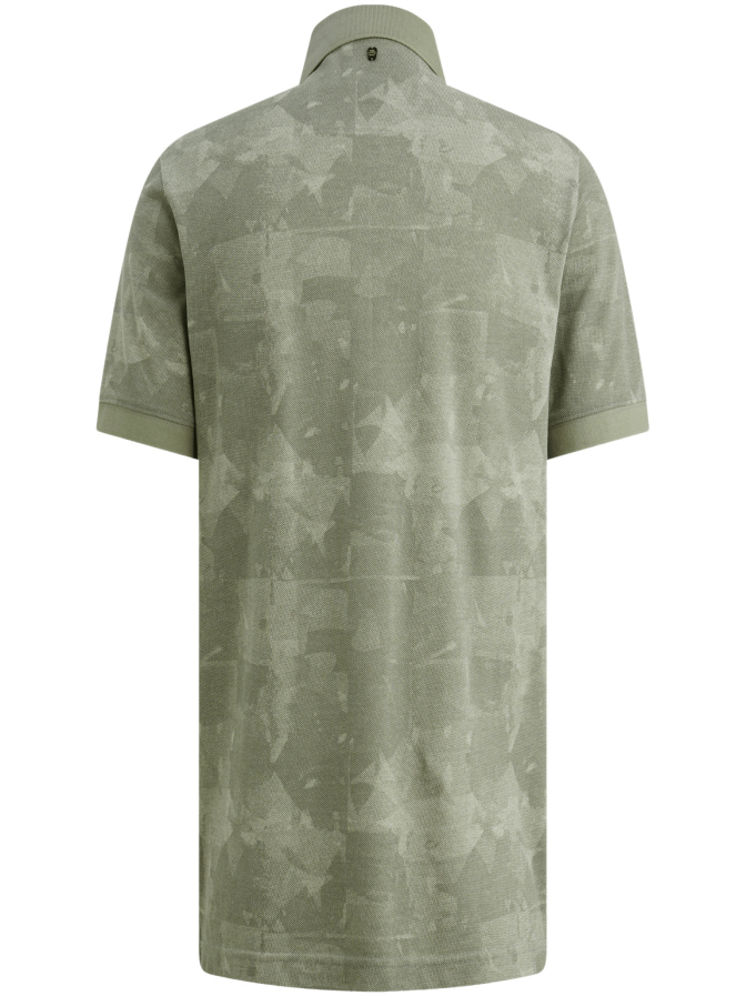 PME Legend Poloshirt aus Piqué mit Allover-Print bei Robert Ley