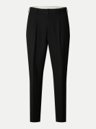 SELECTED HOMME Tapered-Fit Hose 179099-Black bei Robert Ley