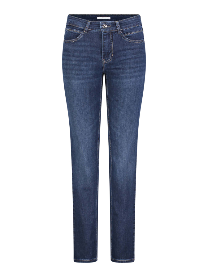 Mac Straight Fit Jeans mit Label-Patch bei Robert Ley