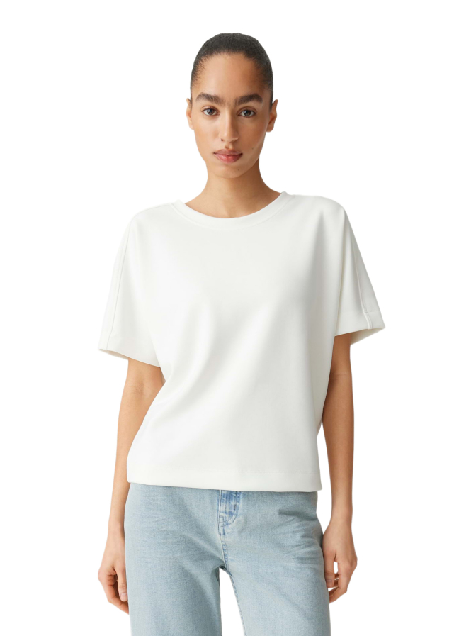 OPUS Kurzarmsweatshirt Gosa mit Fledermausärmeln bei Robert Ley