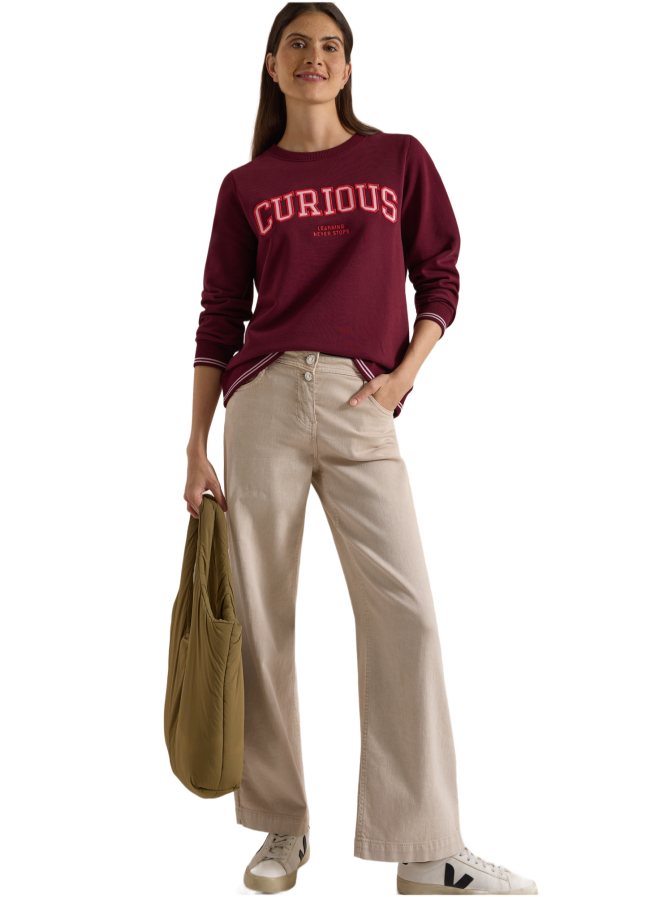 Cecil Sweatshirt mit Stickerei bei Robert Ley