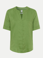 Brax Leinenbluse STYLE.VERI 38-grass green bei Robert Ley