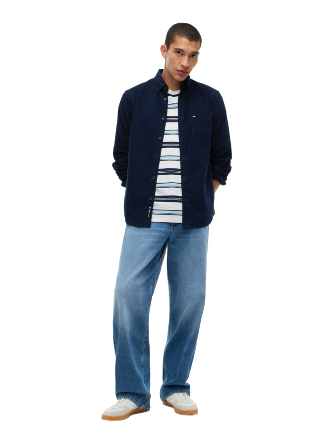 Tommy Jeans Cordhemd mit Button-down-Kragen bei Robert Ley