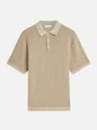 Tommy Hilfiger Poloshirt mit Struktur RBT-KHAKI bei Robert Ley